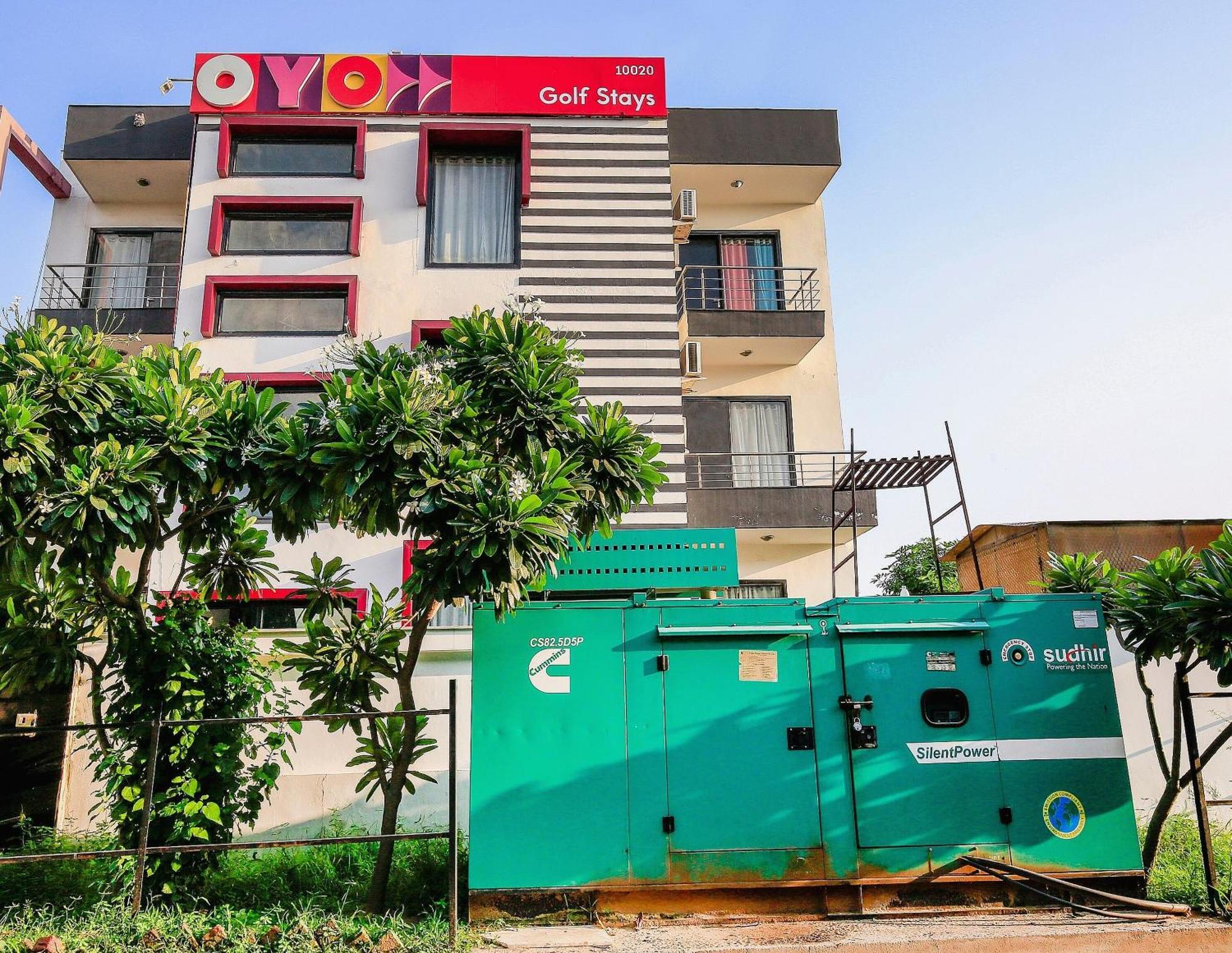 Hotel O Golf Stays Near Aravali Biodiversity Park Gurgaon Exteriör bild