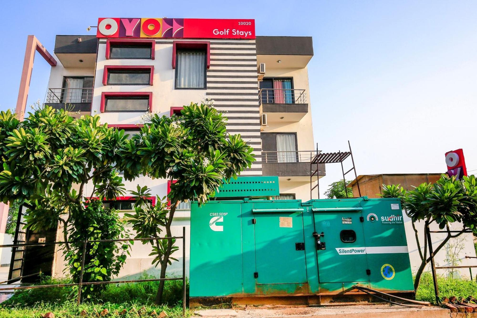 Hotel O Golf Stays Near Aravali Biodiversity Park Gurgaon Exteriör bild